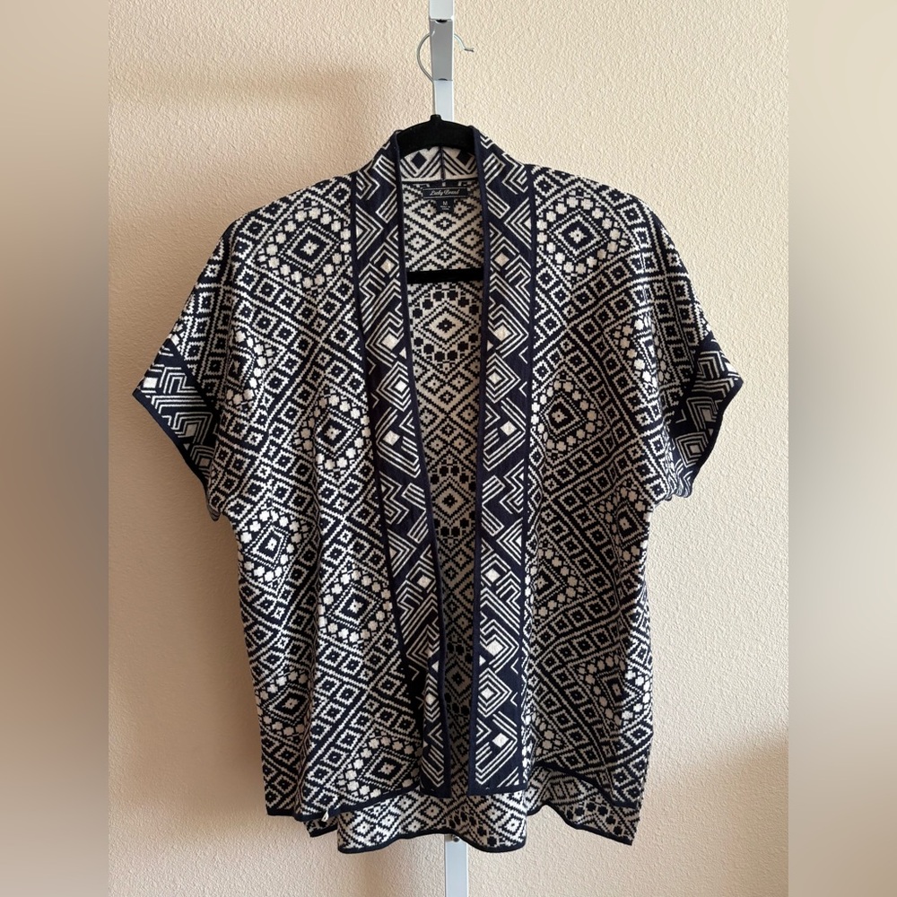 Lucky Brand Short Sleeves Cardigan